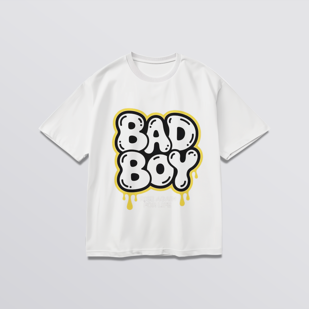 Bad Boy Drip Typography