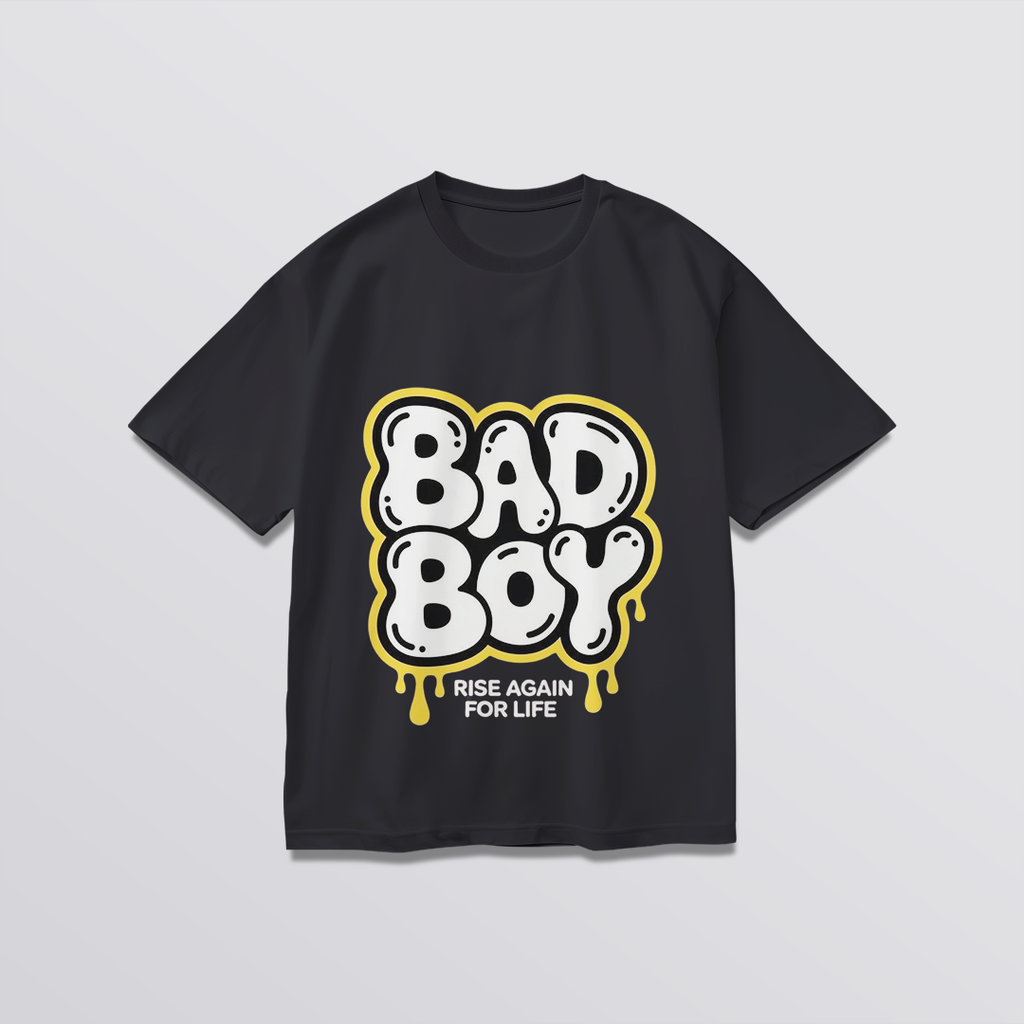 Bad Boy Drip Typography
