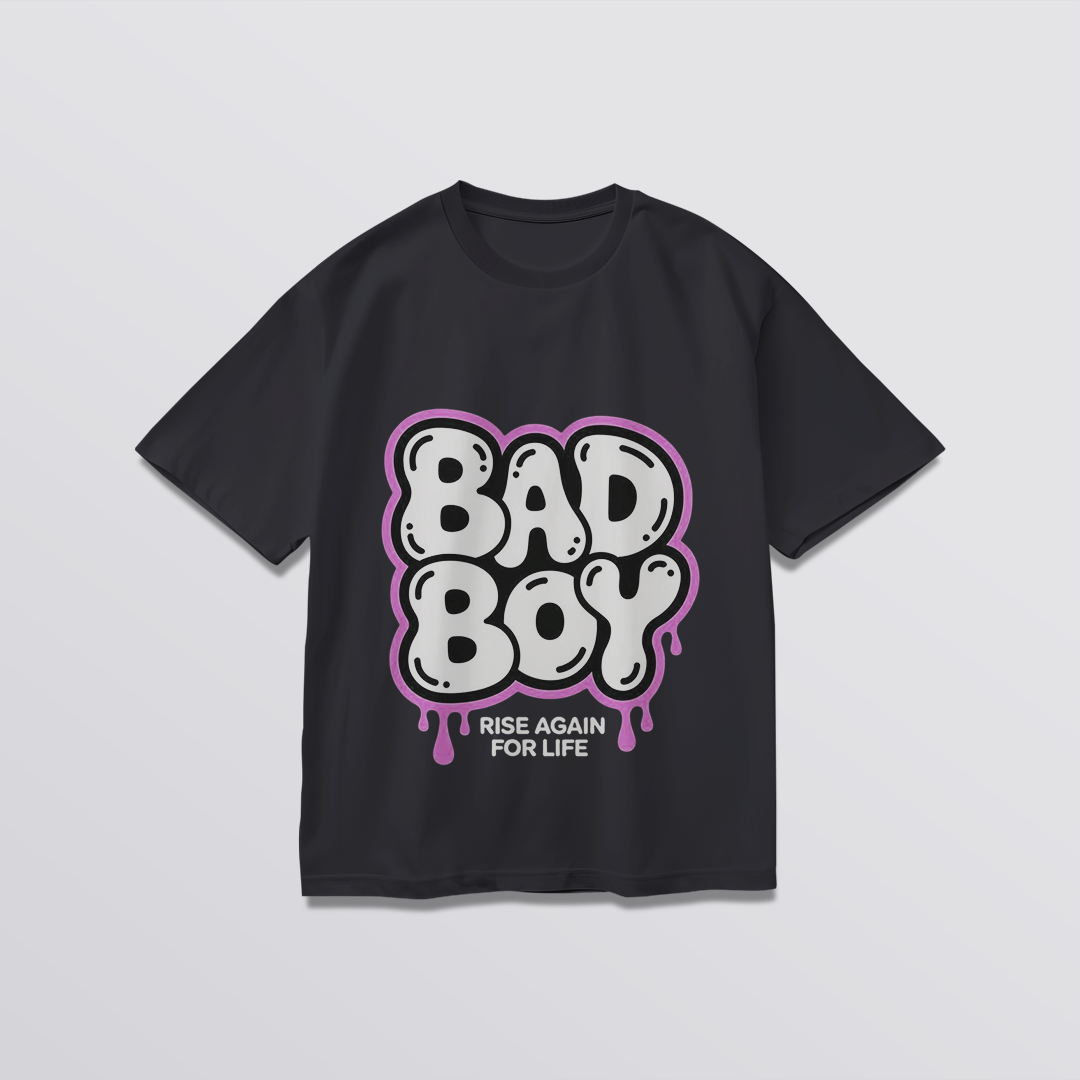 Bad Boy Drip Typography