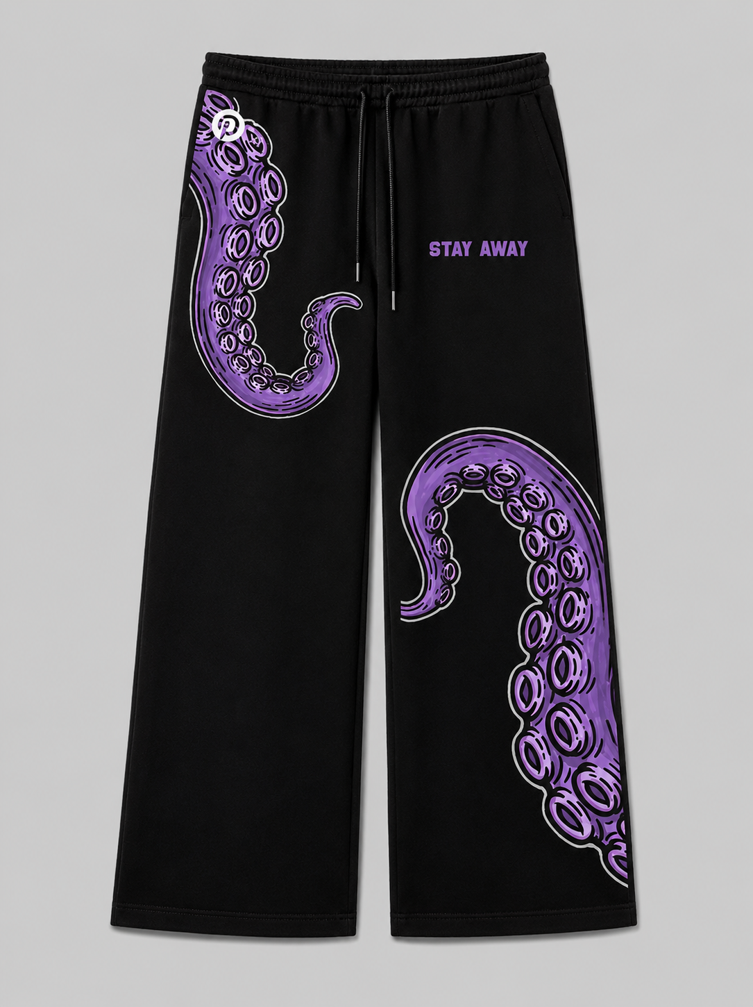 STAY AWAY Purple Tentacle Joggers
