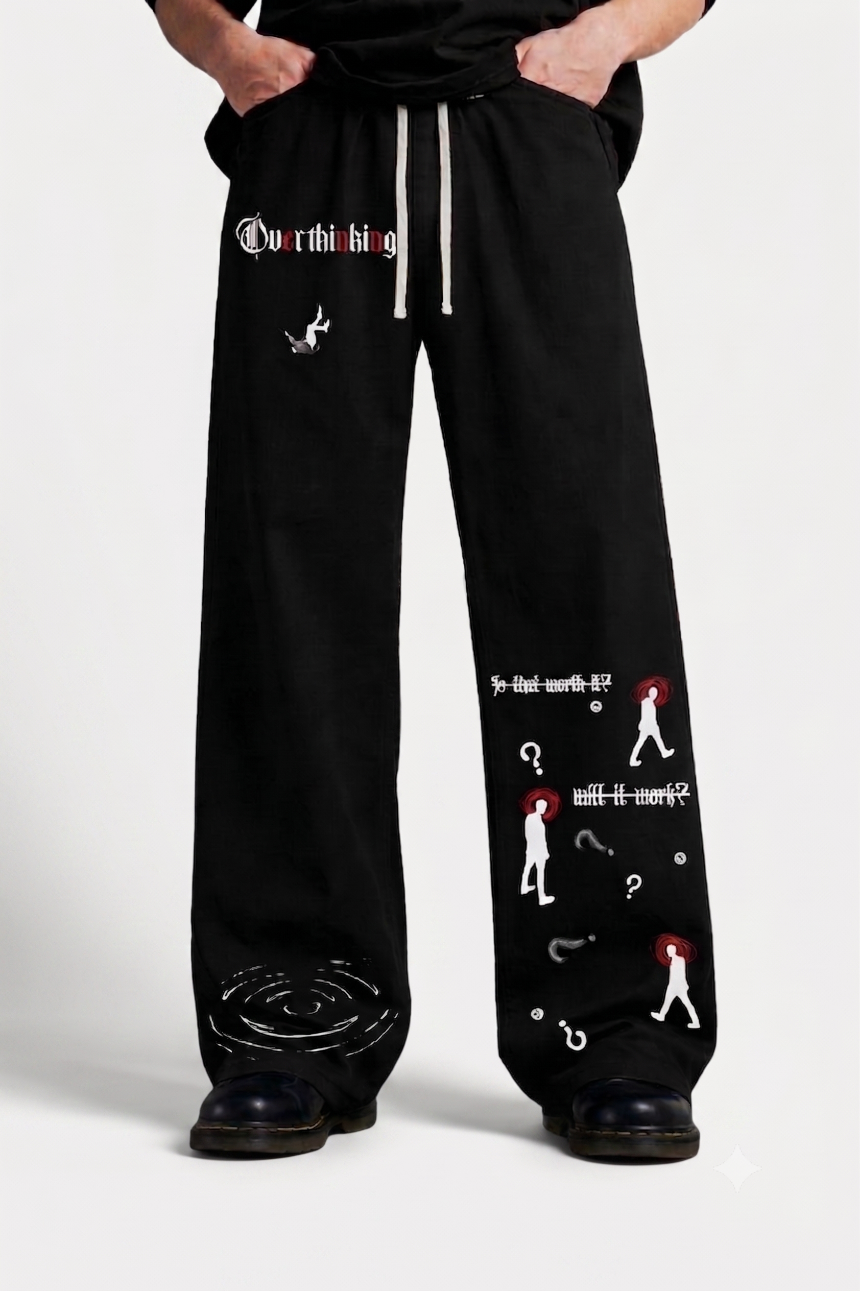 OVERTHINKING Neo-Gothic Sweatpants