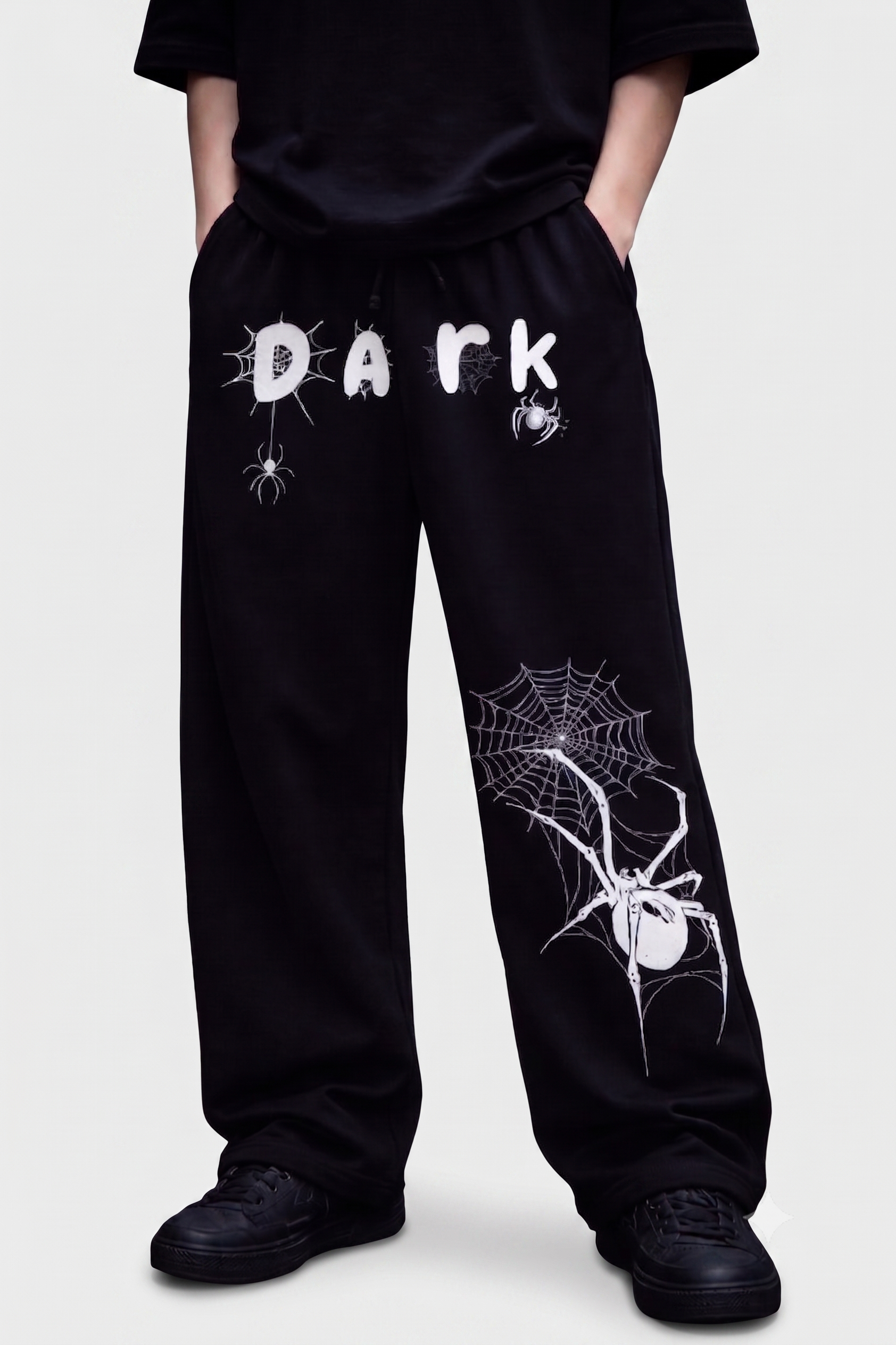 DARK" Spider Web Decal