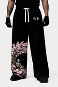Zen Monk Cherry Blossom Sweatpants
